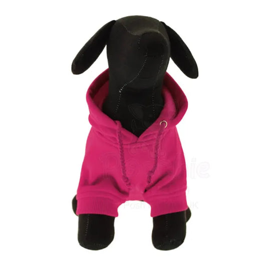 Little Princess Dog Hoodie Sweatshirt - Hot Pink - Urban - 2