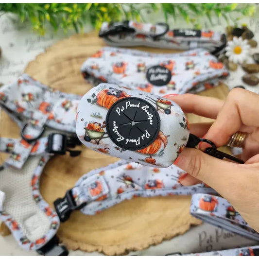Little Pumpkin Bear Dog Poo Bag Holder - Pet Pooch - 1