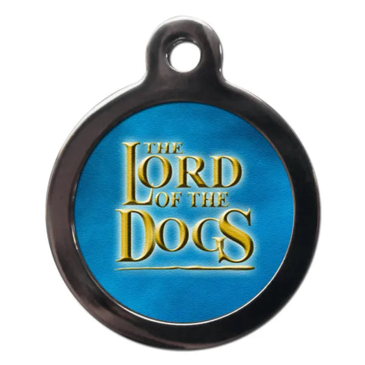 Lord of the 2025 rings dog tag