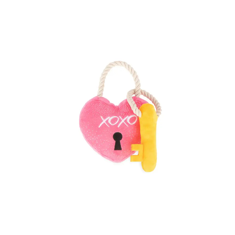 Love you a Lock Valentines Dog Toy by P.l.a.y - P.l.a.y - 1
