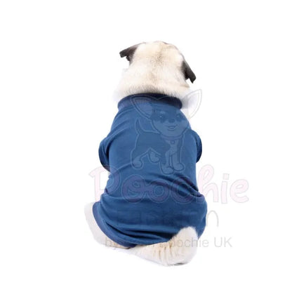 Luxury Deep Blue Dog T-shirt - Rich Paw - 3