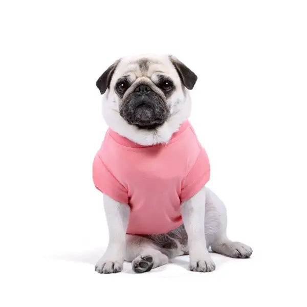 Luxury Pretty Pink Dog T-shirt - Rich Paw - 1