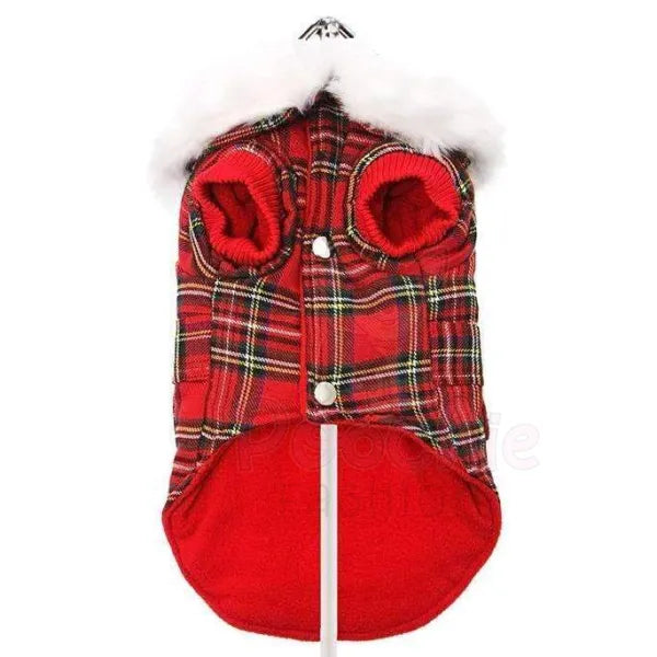 Macgregor Quilted Tartan Designer Dog Coat - Urban Pup - 3