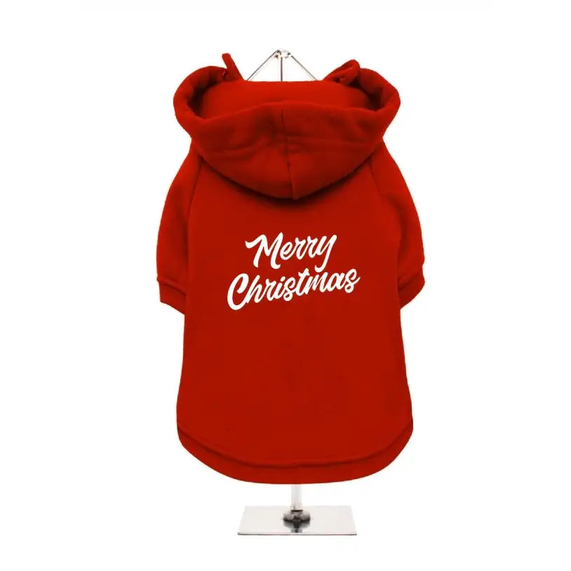 Merry Christmas Dog Hoodie Sweatshirt - Poochie Fashion - 1