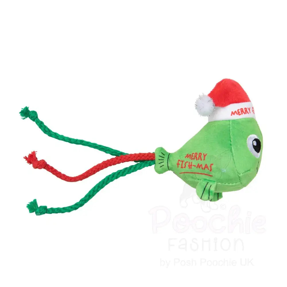 Merry Fishmas Cat Toy by Fuzzyard - Fuzzyard - 2