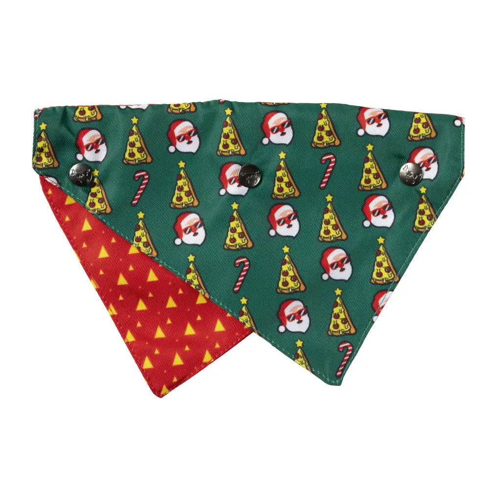Merry Pizzamas Christmas Bandana by Fuzzyard - Fuzzyard - 1