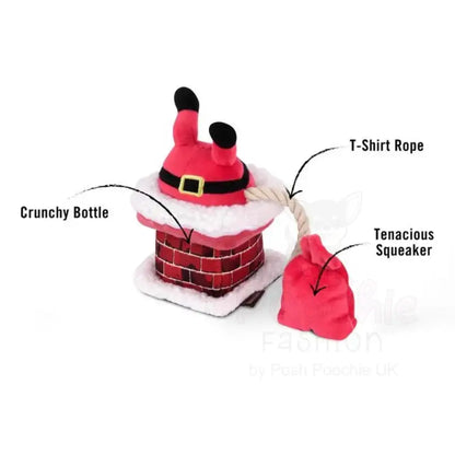 Merry Woofmas Clumsy Santa Christmas Dog Toy by P.l.a.y - P.l.a.y - 3