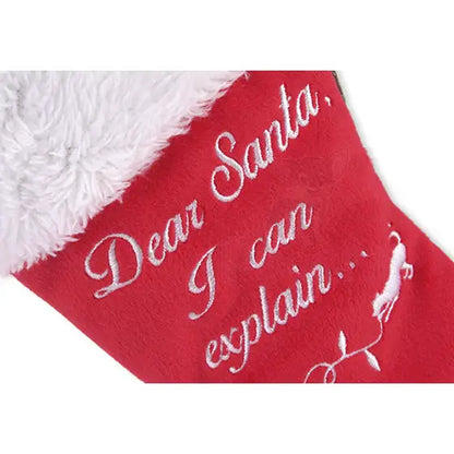 Merry Woofmas Good Dog Stocking & Bone Dog Toy by P.l.a.y - P.l.a.y - 3