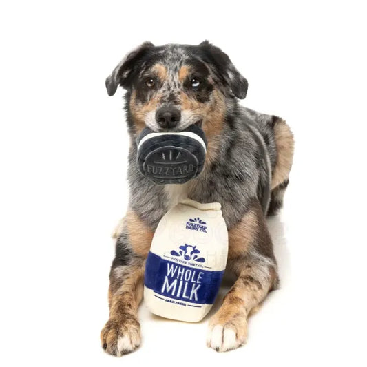 Milk and Cookie 2 Pack Dog Toys by Fuzzyard - Fuzzyard - 2
