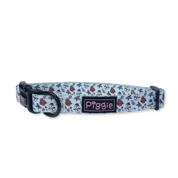 Mr Robin Festive Dog Collar - Piggie - 1