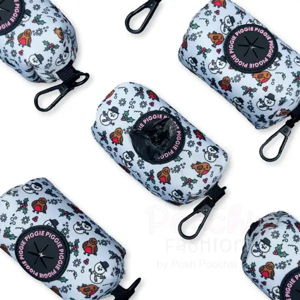 Mr Robin Festive Dog Poop Bag Holder - Piggie - 3