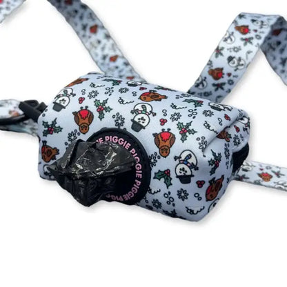 Mr Robin Festive Dog Poop Bag Holder - Piggie - 1