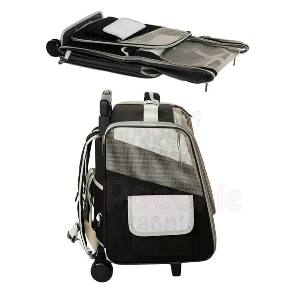 Multi Function Pet Travel Carrier Trolley - Urban - 5