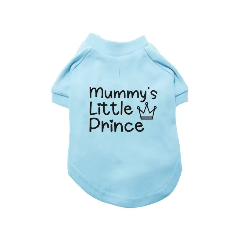 Mummy’s Little Prince Dog T-shirt - Rich Paw - 1