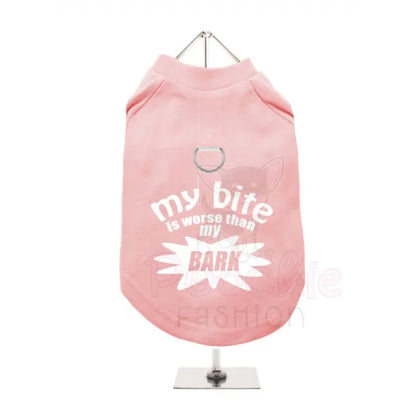 My Bite is Worse than my Bark Harness Dog T-shirt - Urban - 3