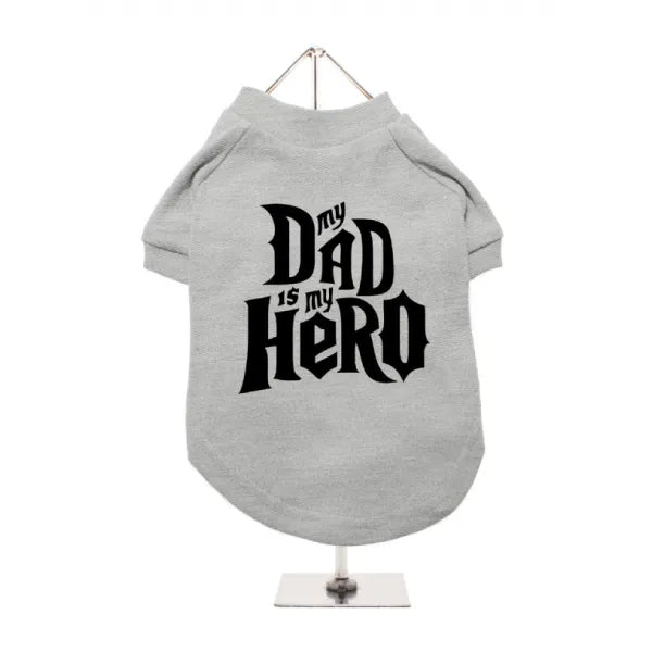 My Dad is my Hero Dog T-shirt - Urban - 1