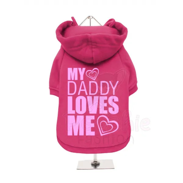 My Daddy Loves me Dog Hoodie Sweatshirt - Urban - 4