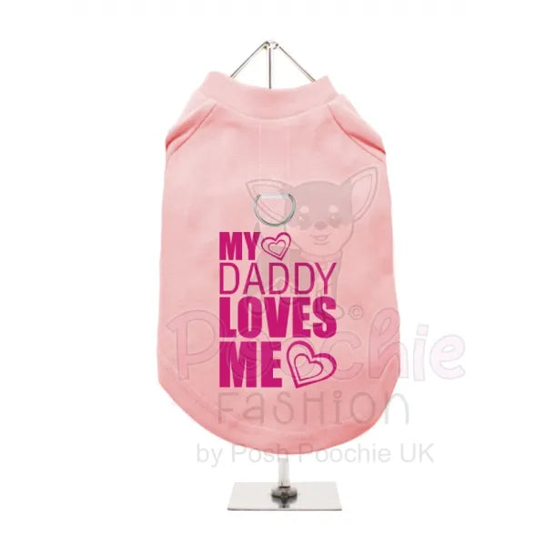 My Daddy Loves me Harness Dog T-shirt - Urban - 2