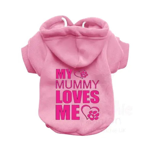 My Mummy Loves me Dog Hoodie - Rich Paw - 3