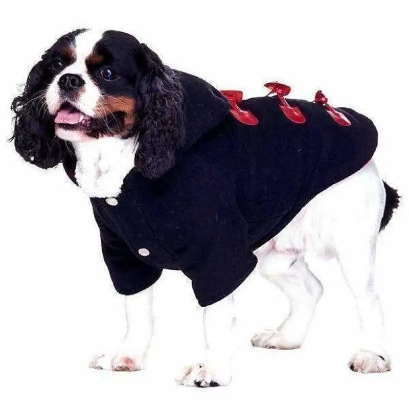 Urban Pup Navy Blue Duffle Dog Coat XS - Sale - 1