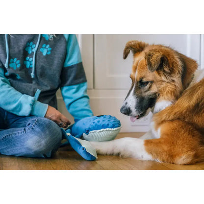 Ocean Buddies Big Blue & Baby Blue Whales Dog Toy by P.l.a.y - P.l.a.y - 7
