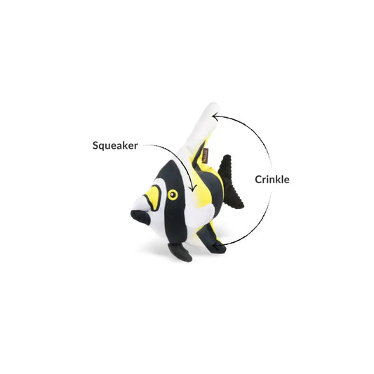 Ocean Buddies Coral Fish Moorish Idol Dog Toy by P.l.a.y - P.l.a.y - 2