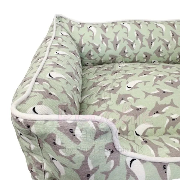 Ocean Predator Luxury Corduroy Dog Bed - Piggie - 4