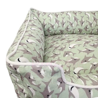 Ocean Predator Luxury Corduroy Dog Bed - Piggie - 4