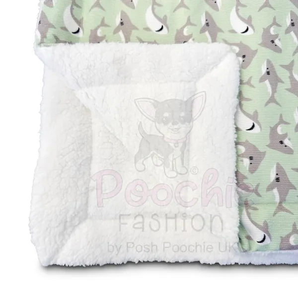 Ocean Predator Luxury Corduroy Dog Blanket - Piggie - 5