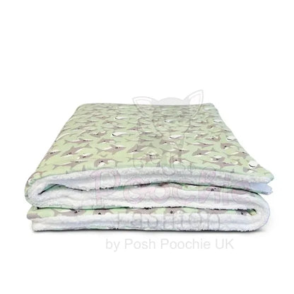 Ocean Predator Luxury Corduroy Dog Blanket - Piggie - 4
