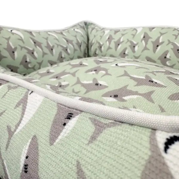 Ocean Predator Luxury Dog Bed - Piggie - 5