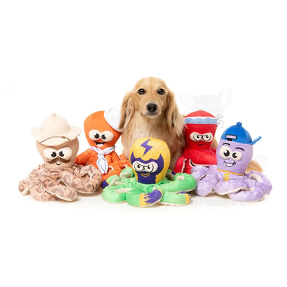 Octo-posse Dog Toy - Octo the Outrageous by Fuzzyard - Fuzzyard - 4