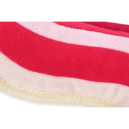 P.l.a.y Crispy Bacon Squeaky Plush Dog Toy - P.l.a.y - 4