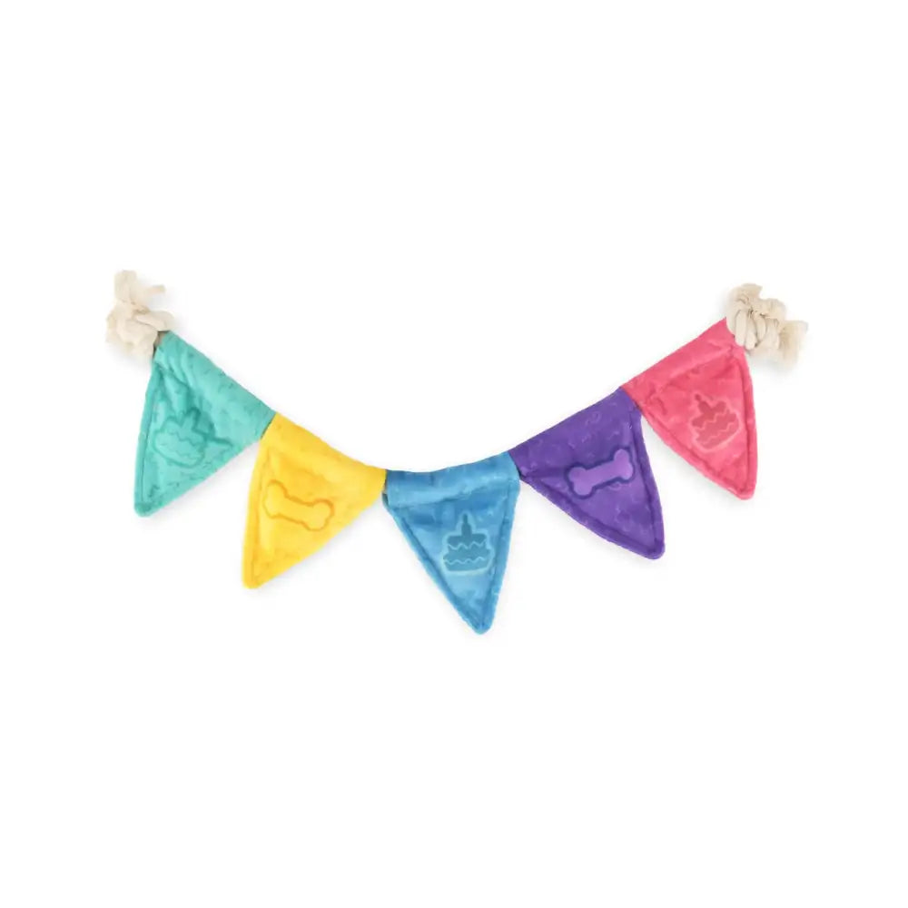 Party Animal Tug N’ Party Banner Dog Toy by P.l.a.y - P.l.a.y - 4