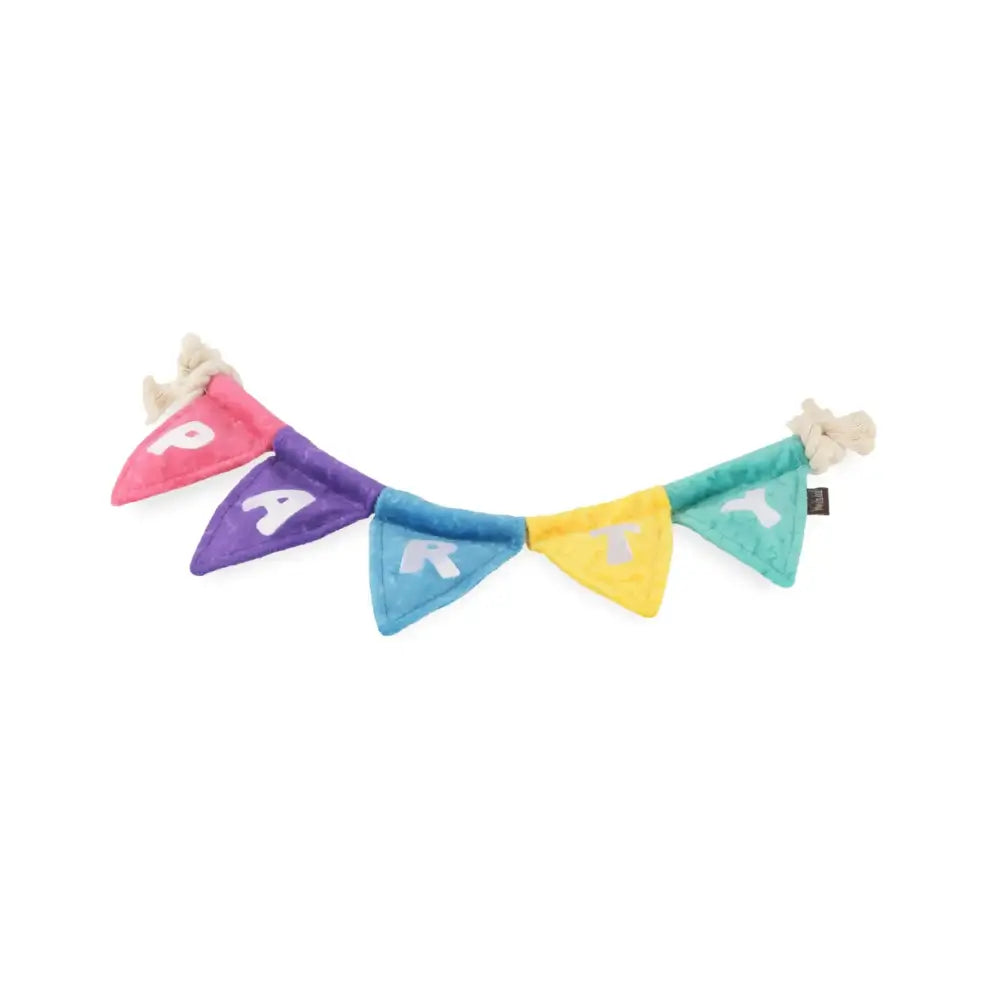 Party Animal Tug N’ Party Banner Dog Toy by P.l.a.y - P.l.a.y - 6