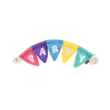 Party Animal Tug N’ Party Banner Dog Toy by P.l.a.y - P.l.a.y - 7
