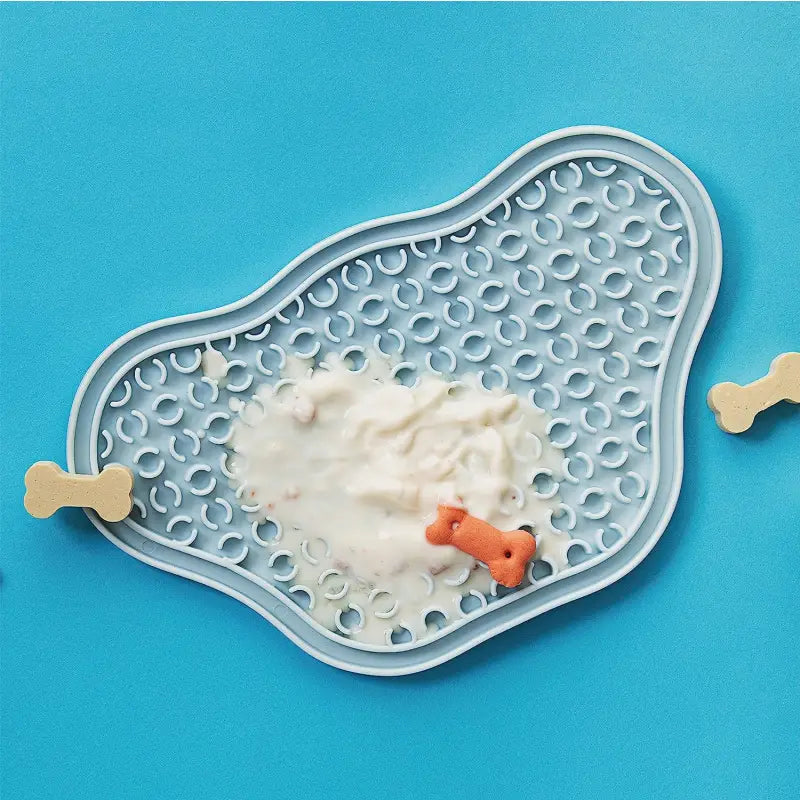 Paw Lick Pad In Baby Blue - PetDreamHouse - 2
