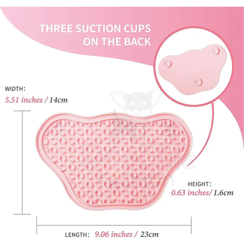 Paw Lick Pad in Baby Pink - Petdreamhouse - 3