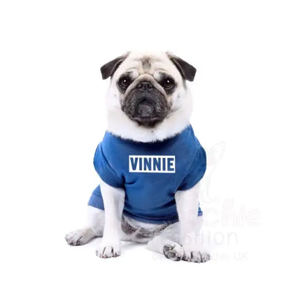 Personalised Block Name Dog T-shirt - Rich Paw - 3