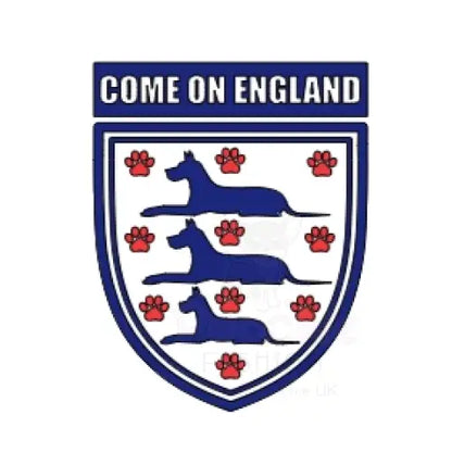 Personalised Come on England Dog Football Shirt - Poochie Fashion - 2