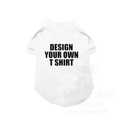 Design your Own Personalised Dog T-shirt - Rich Paw - 9