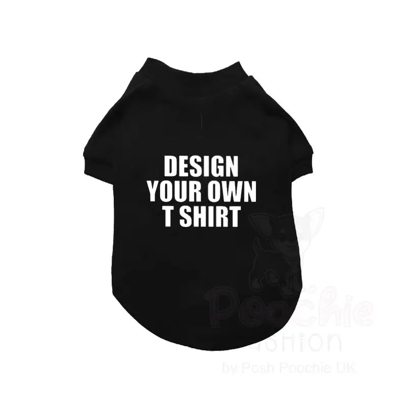 Design your Own Personalised Dog T-shirt - Rich Paw - 5