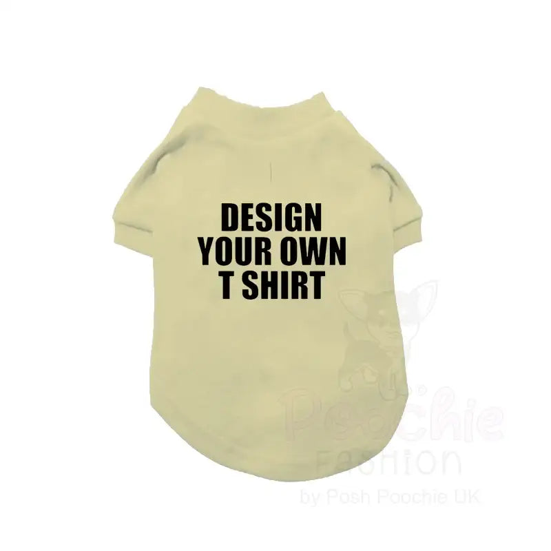 Design your Own Personalised Dog T-shirt - Rich Paw - 10