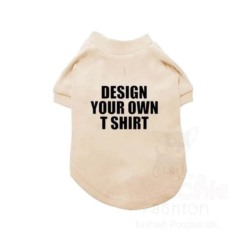 Design your Own Personalised Dog T-shirt - Rich Paw - 6