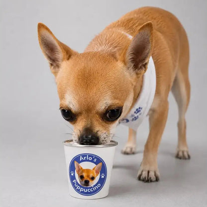 Personalised Dog Photo Puppuccino Cups - Daisy’s Custom Gifts - 1