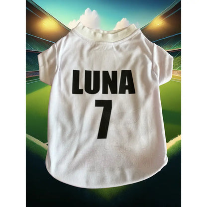 Personalised England World Cup 2026 Dog Football Shirt - Poochie Fashion - 4