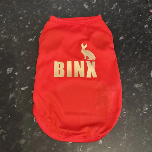 Personalised Name Cat Vest - Poochie Fashion - 2