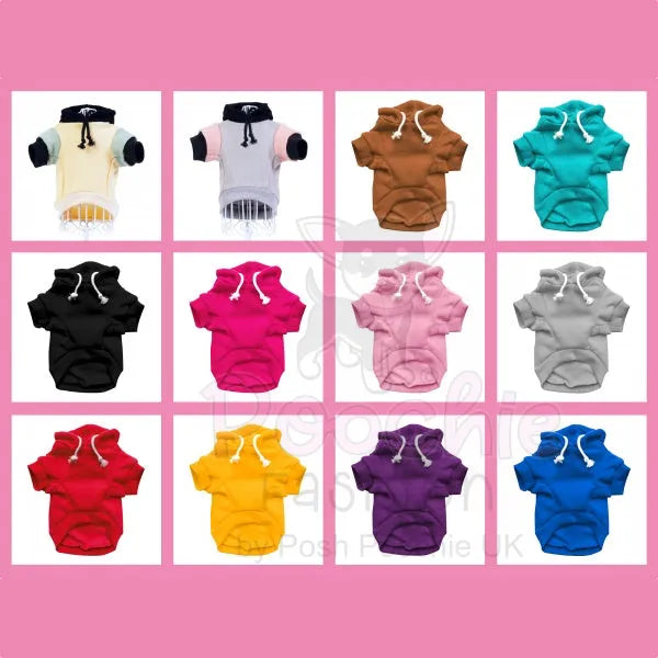 Personalised Name Dog Hoodies 12 Colours - Rich Paw - 5