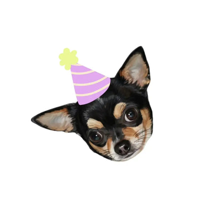 Personalised Photo Face Dog Birthday Banner - Daisy’s Custom Gifts - 4