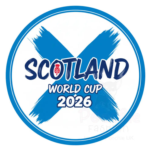 Personalised Scotland World Cup 2026 Dog Cat Football t Shirt - Poochie Fashion - 2